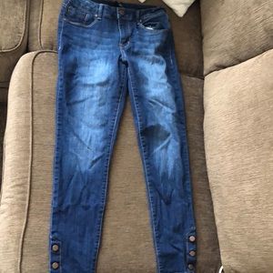 Medium wash jeans